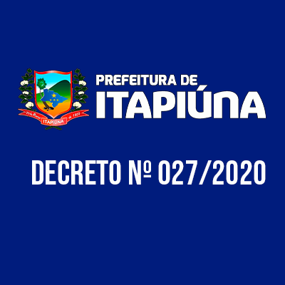 Decreto do Executivo: Prorroga no âmbito do Município o Isolamento Social